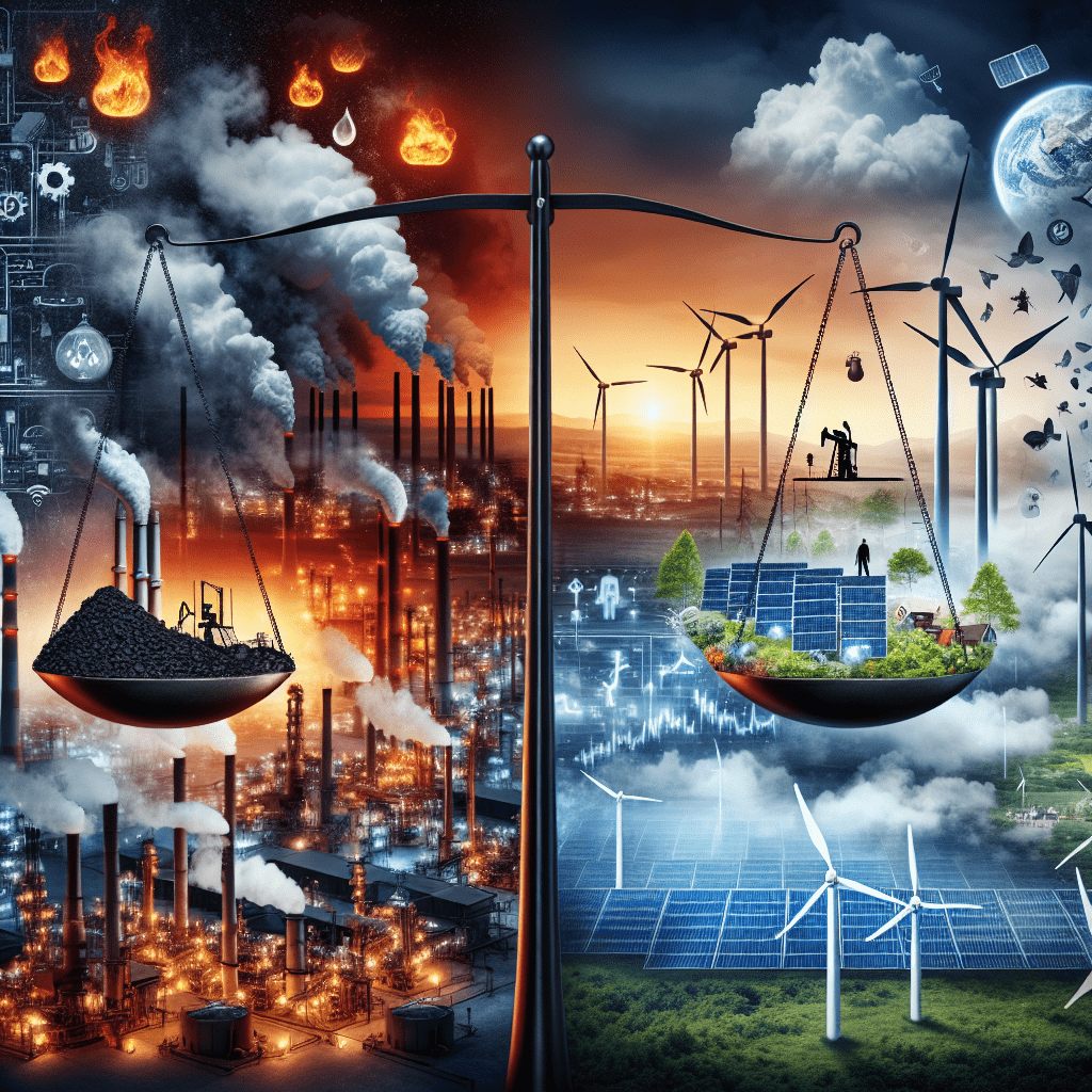 Energiepolitik: Fossile Brennstoffe versus erneuerbare Energien