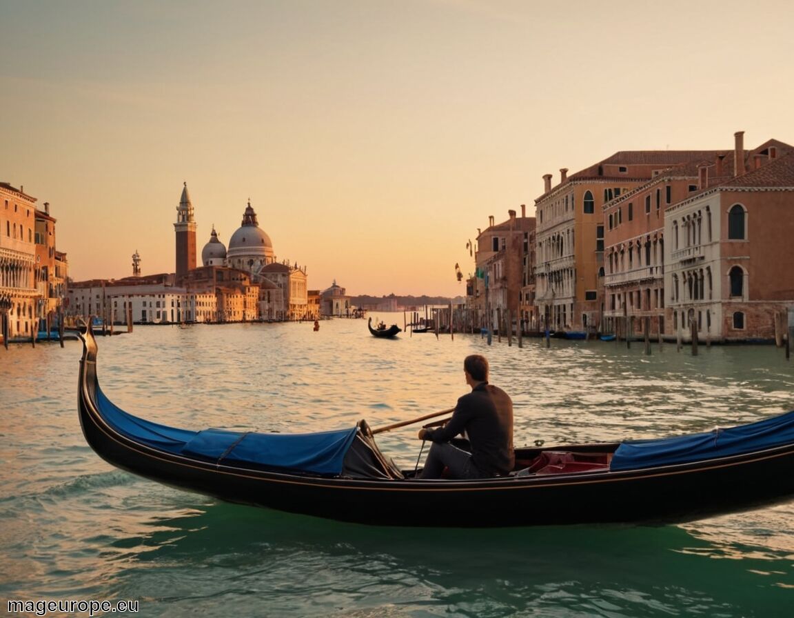 Abendliche Gondelfahrten bei Sonnenuntergang - Venedig » Geheimtipps für die Lagunenstadt