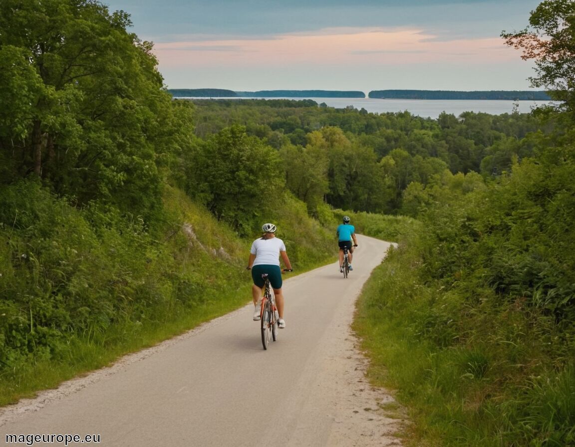 Fahrradtouren durch malerische Küstenorte unternehmen - Ostsee » Insidertipps für die Küstenschönheit